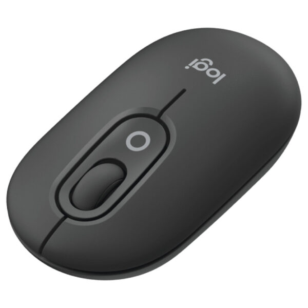 LOGITECH Pop Mouse with Emoji, graphite miš