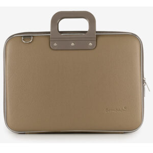 Torba BOMBATA CLASSIC VINIL LAPTOP BRIEFCASE (15") Dove Gray Taupe
