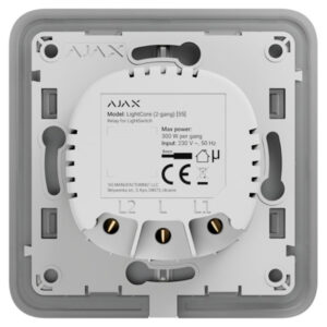 Ajax LightCore 2-gang 45111.142.NC