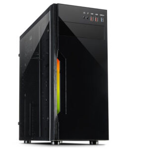 Kucište INTERTECH B-42 Midi-Tower ATX/bez napajanja/crna
