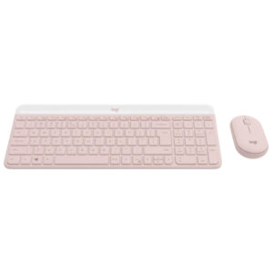 LOGITECH MK470 Wireless Desktop US Roze tastatura + miš