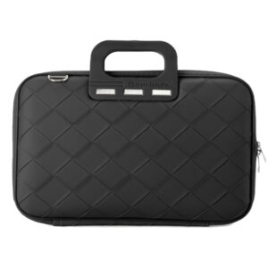 Torba BOMBATA Intrecciato 15,6/16 Black