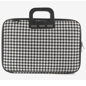 Torba BOMBATA Pied de Poule 15,6" /Crna