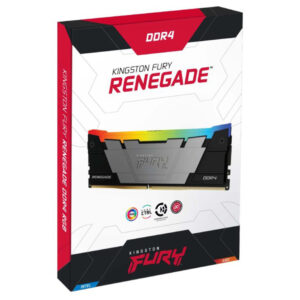 KINGSTON DIMM DDR4 8GB 3200MT/s KF432C16RB2A/8 FURY Renegade RGB Black XMP